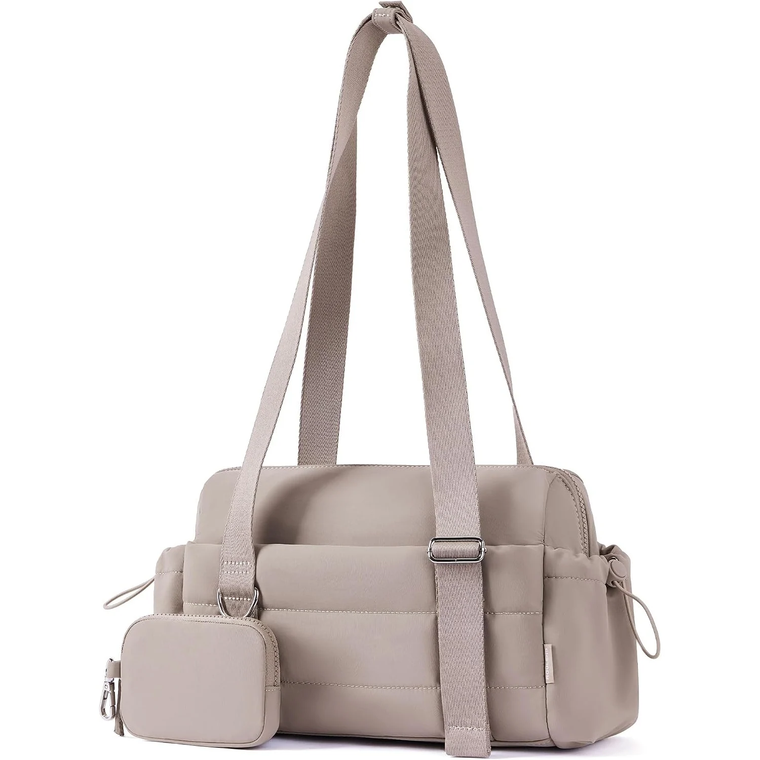 Roulens Quilted Mini Gym Set in Camel